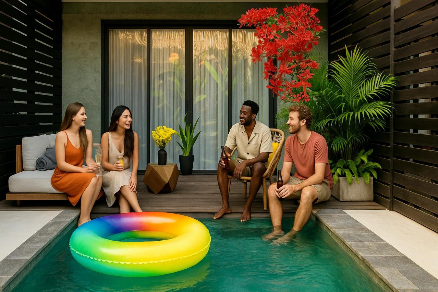 Sunny Village Batu Bolong Canggu Eksteriør billede