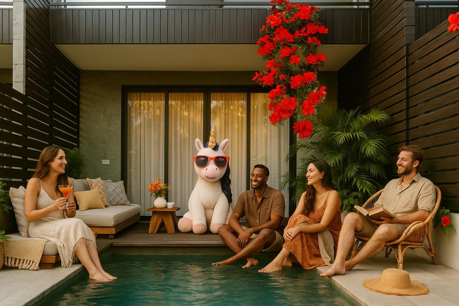 Sunny Village Batu Bolong Canggu Eksteriør billede